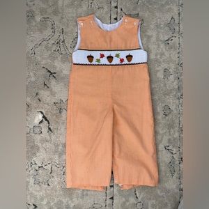 Krewe Smocked Fall Longall 18 mo